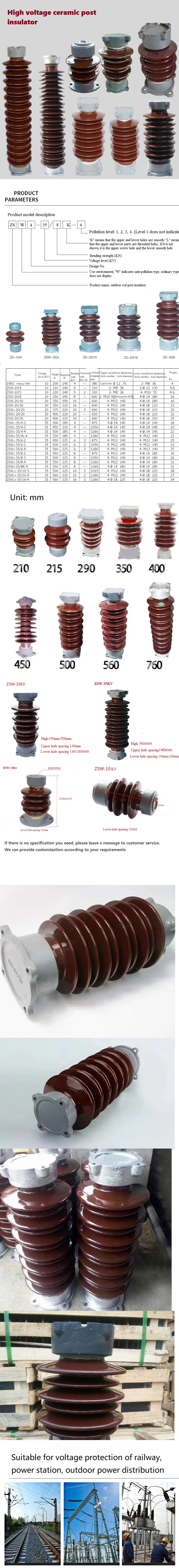 High Voltage Ceramic Insulator