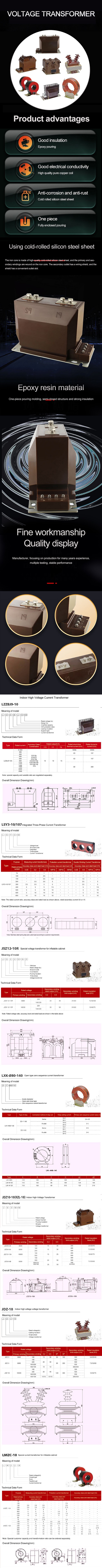 High Voltage Current Transformer