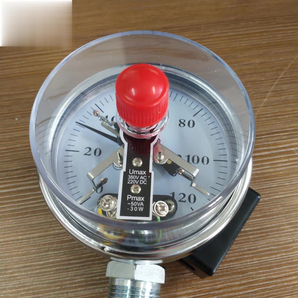 Seismic aluminum alloy shell electric contact thermometer China Manufacturer